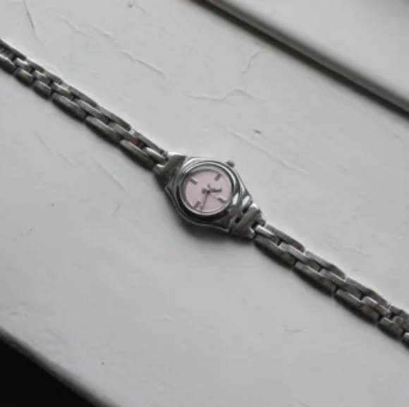 1999 Swatch "Irony" Audacity Pink Dial Watch YSS116G (Vintage - Picture 2 of 7